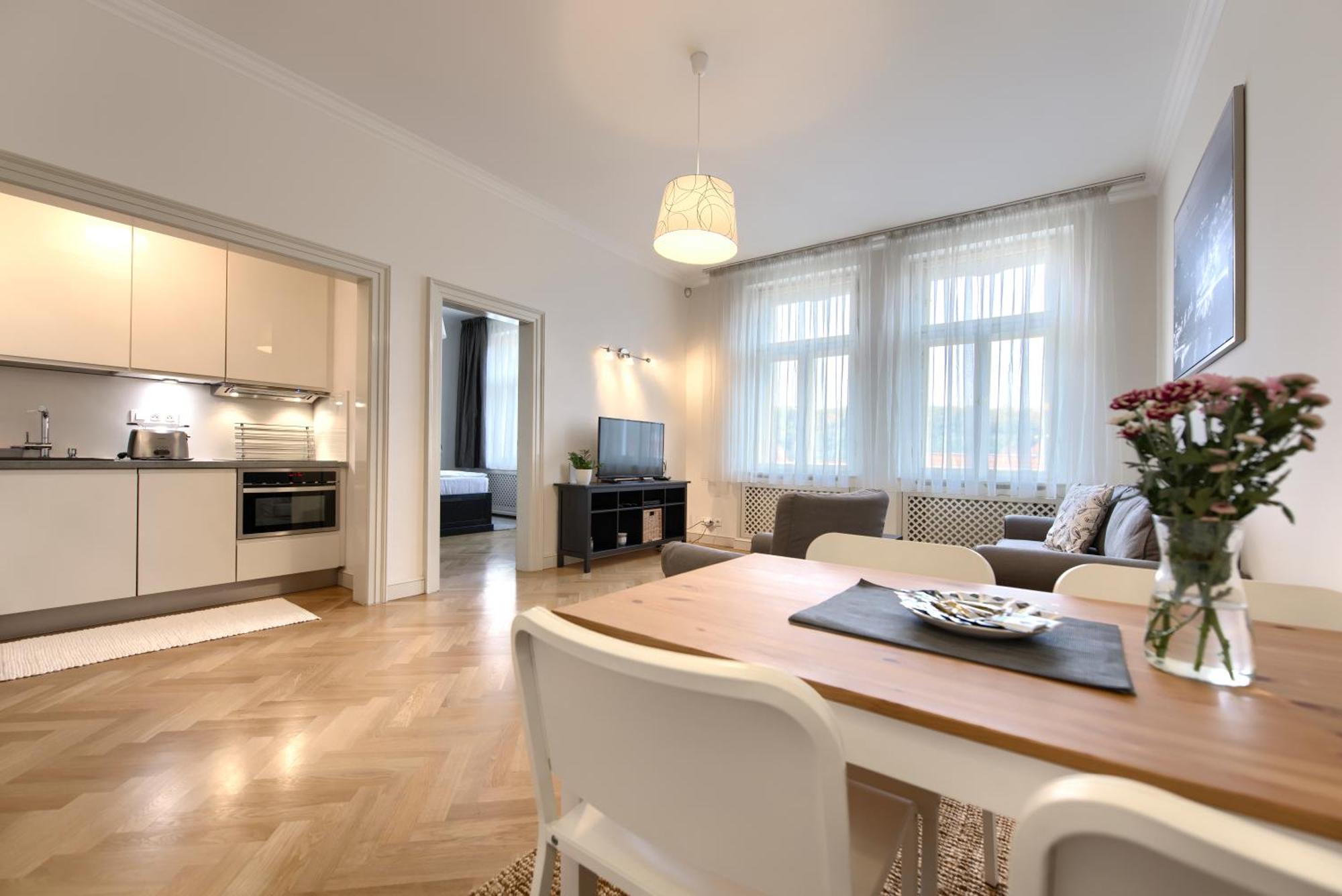 Milosrdnych Apartments Praga Zewnętrze zdjęcie